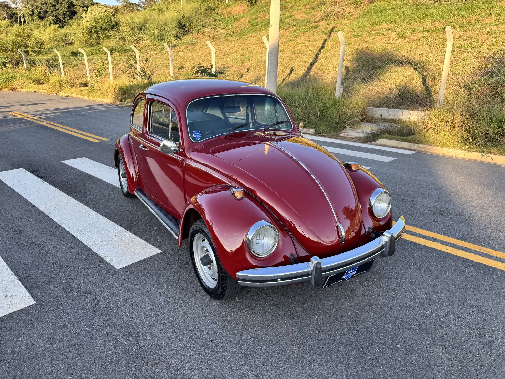 VW Fusca 1600 1976 Vermelho Málaga