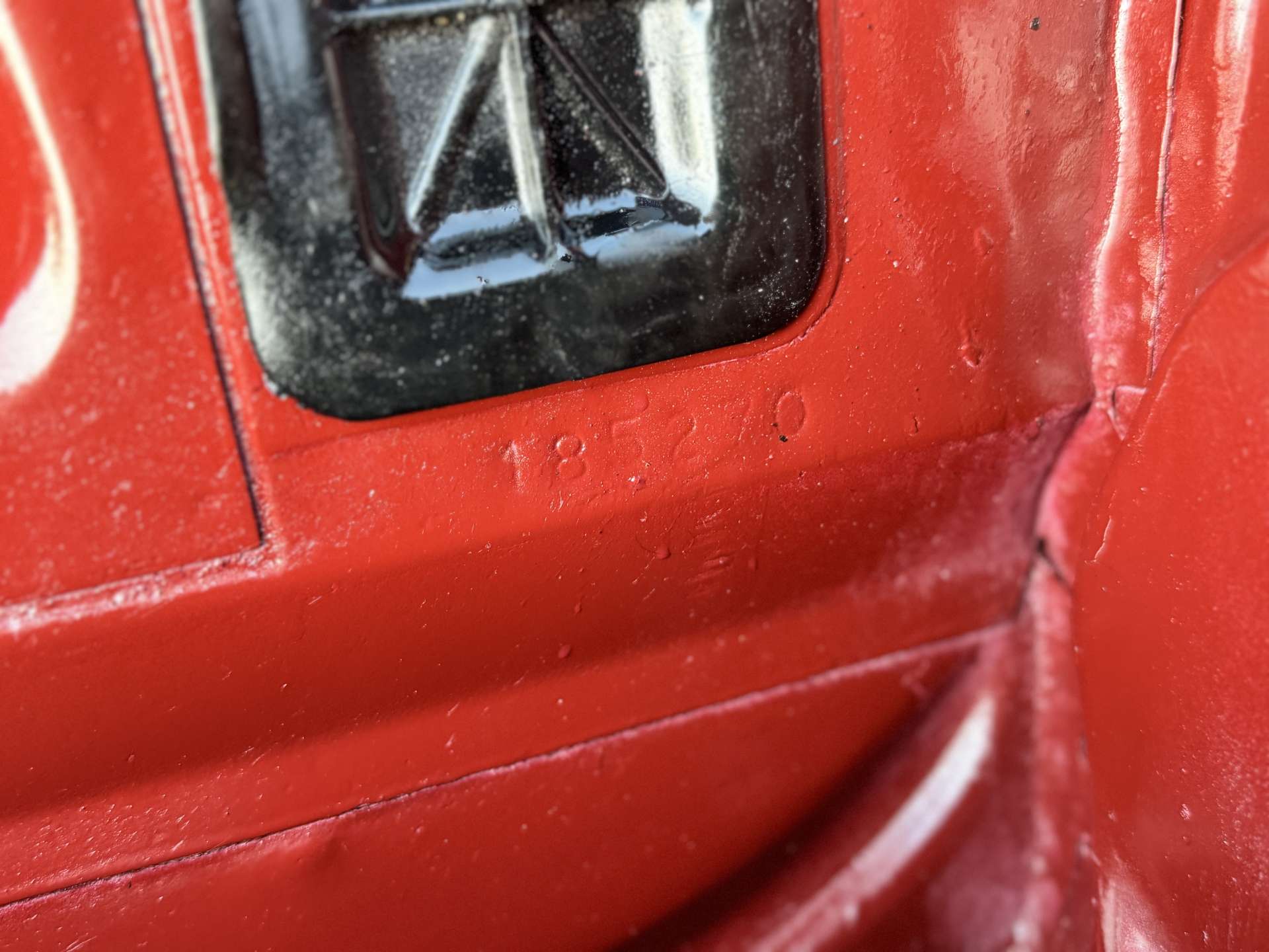 VW Fusca 1600 1976 Vermelho Málaga