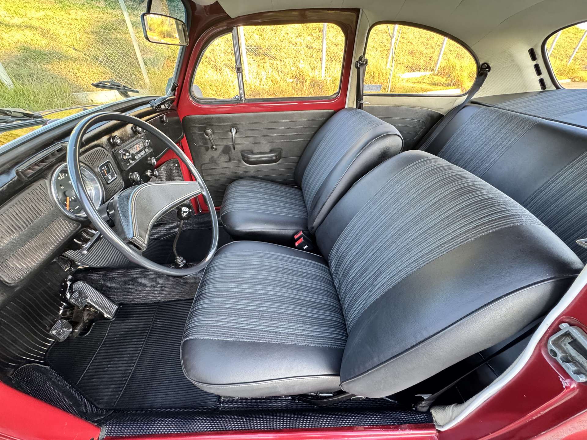 VW Fusca 1600 1976 Vermelho Málaga