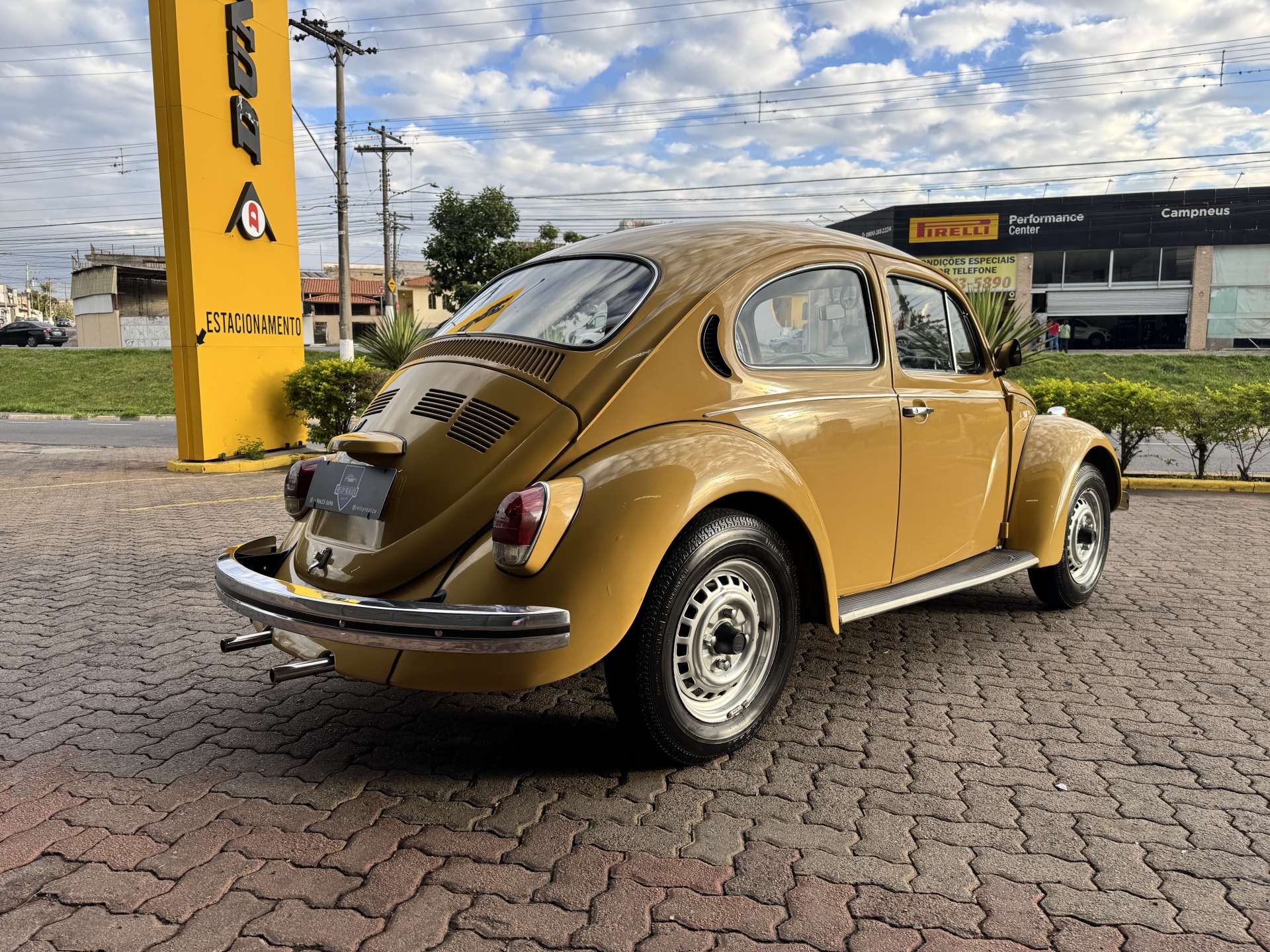 VW Fusca 1300 1978 Bege Jamaica ou 20K