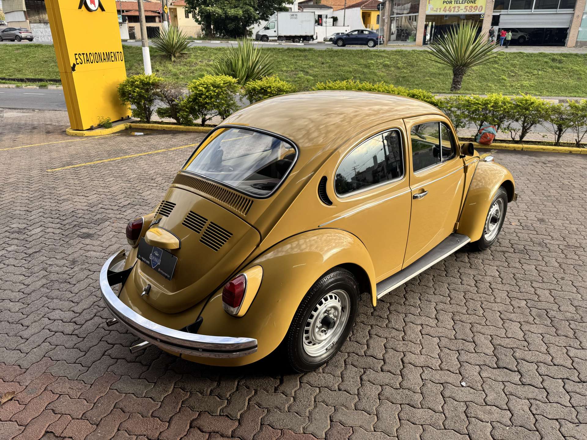 VW Fusca 1300 1978 Bege Jamaica ou 20K