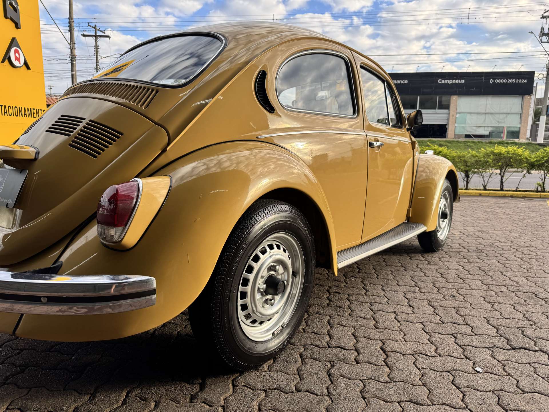 VW Fusca 1300 1978 Bege Jamaica ou 20K