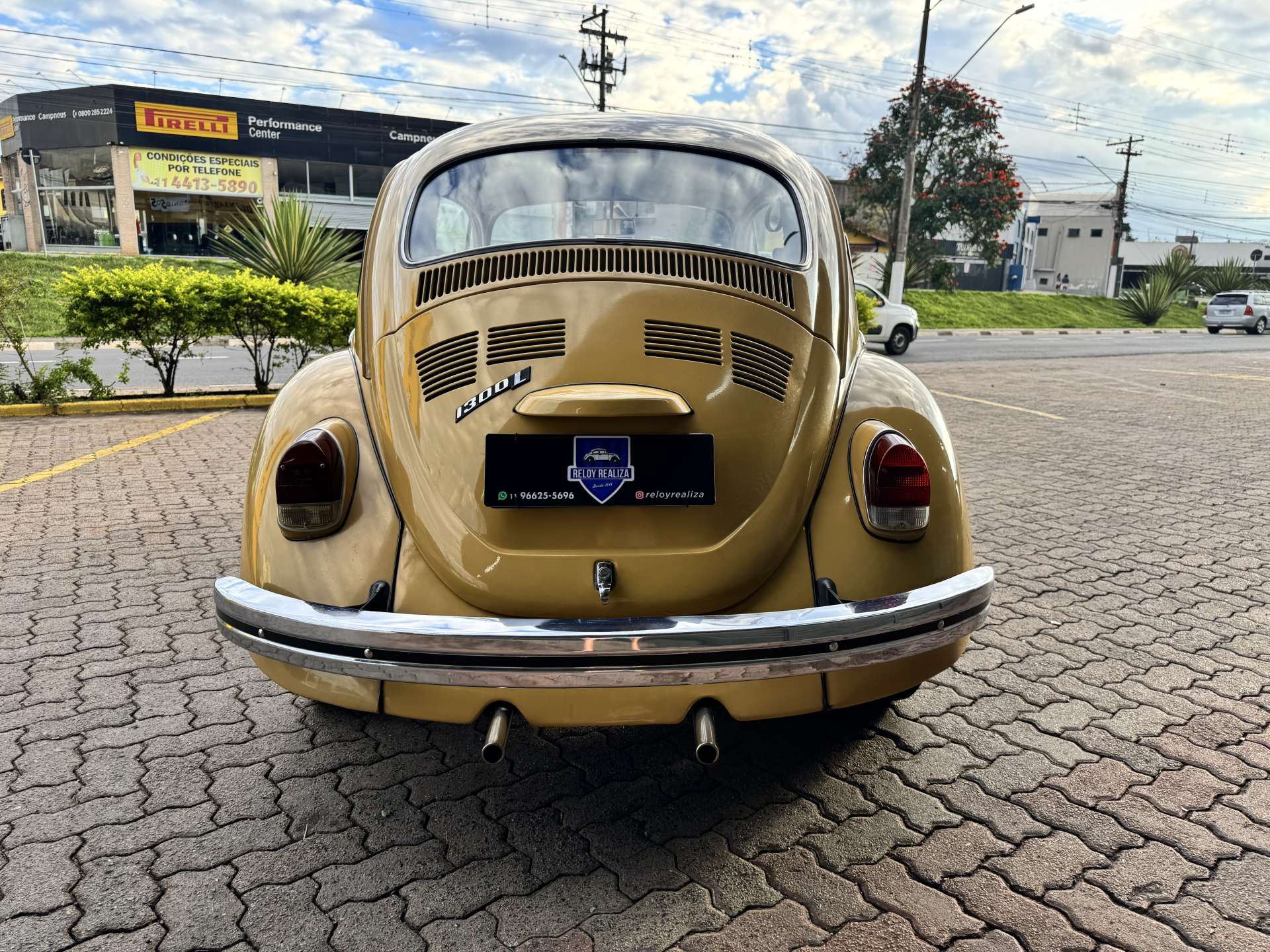 VW Fusca 1300 1978 Bege Jamaica ou 20K