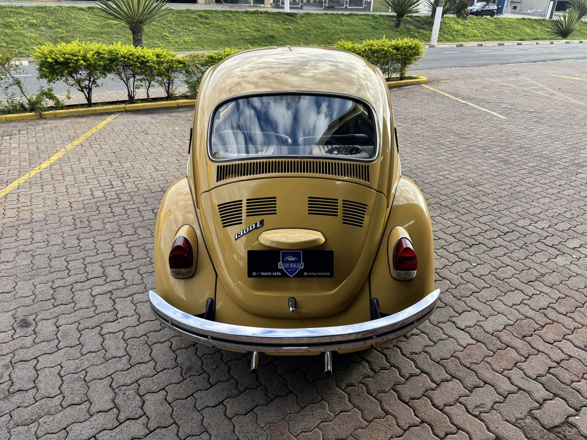 VW Fusca 1300 1978 Bege Jamaica ou 20K