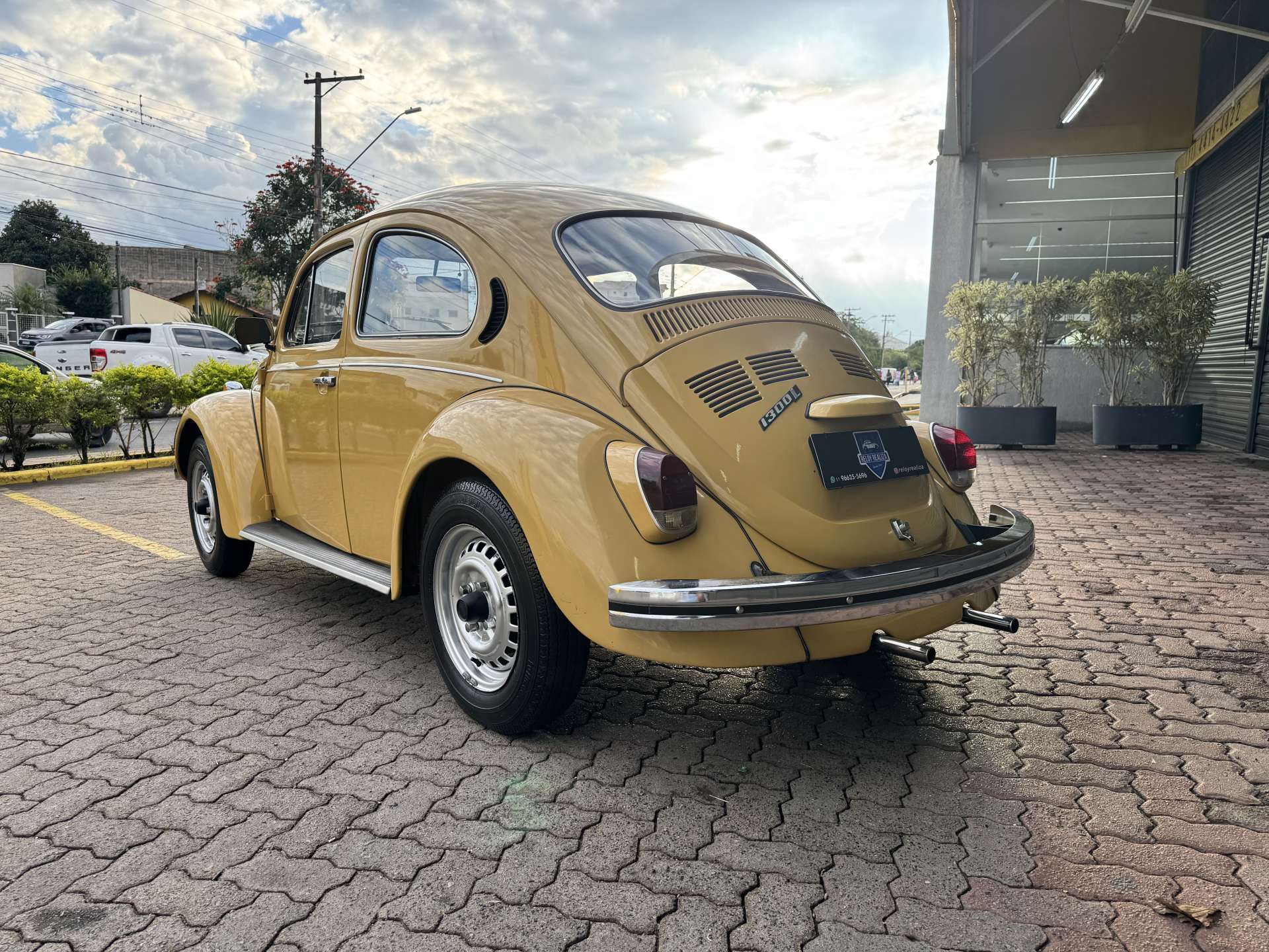 VW Fusca 1300 1978 Bege Jamaica ou 20K