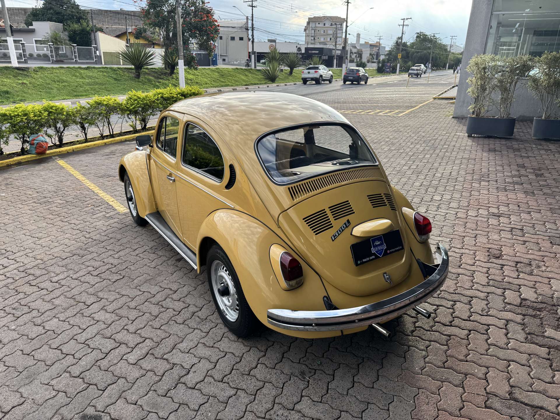 VW Fusca 1300 1978 Bege Jamaica ou 20K