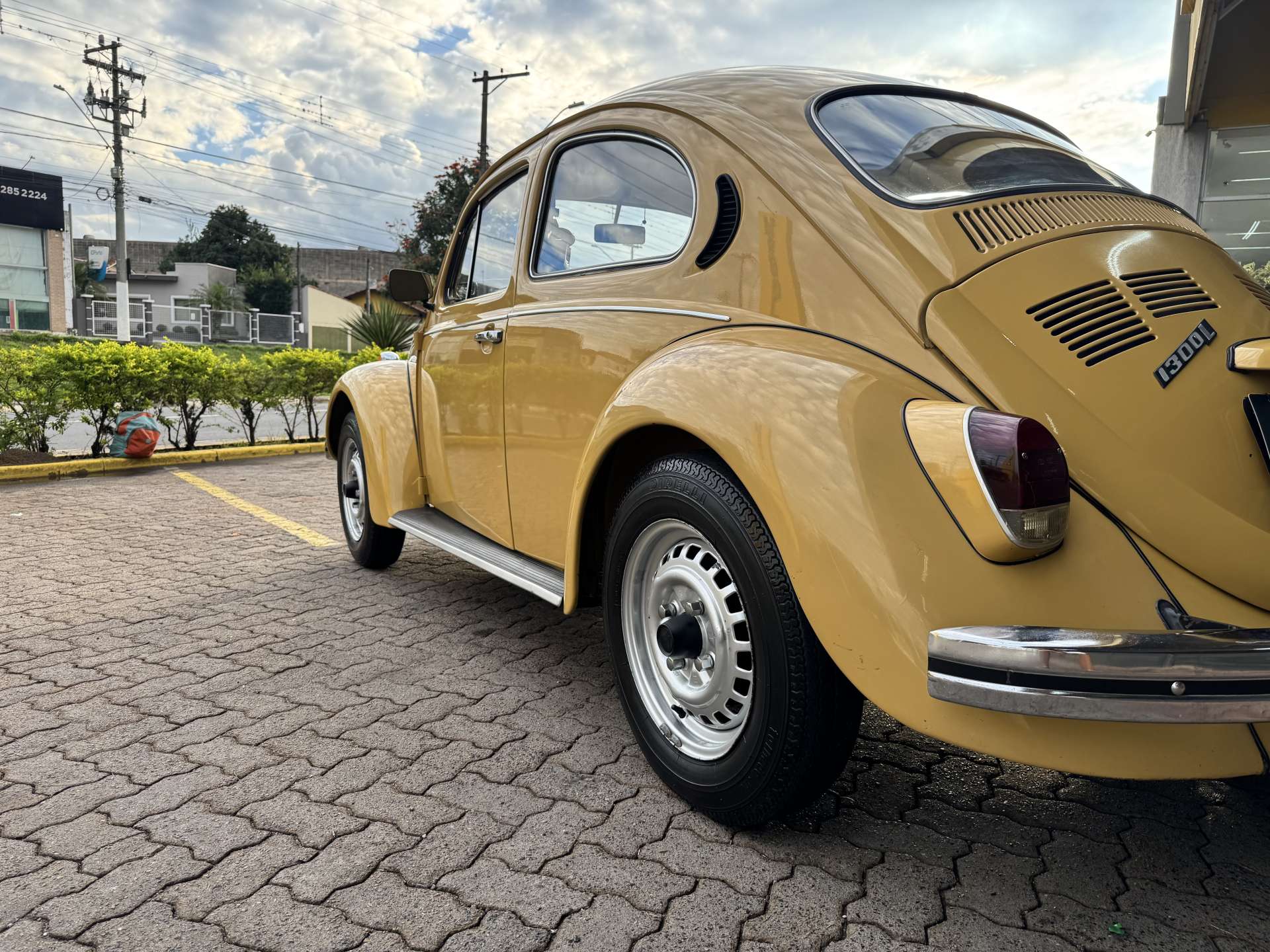VW Fusca 1300 1978 Bege Jamaica ou 20K