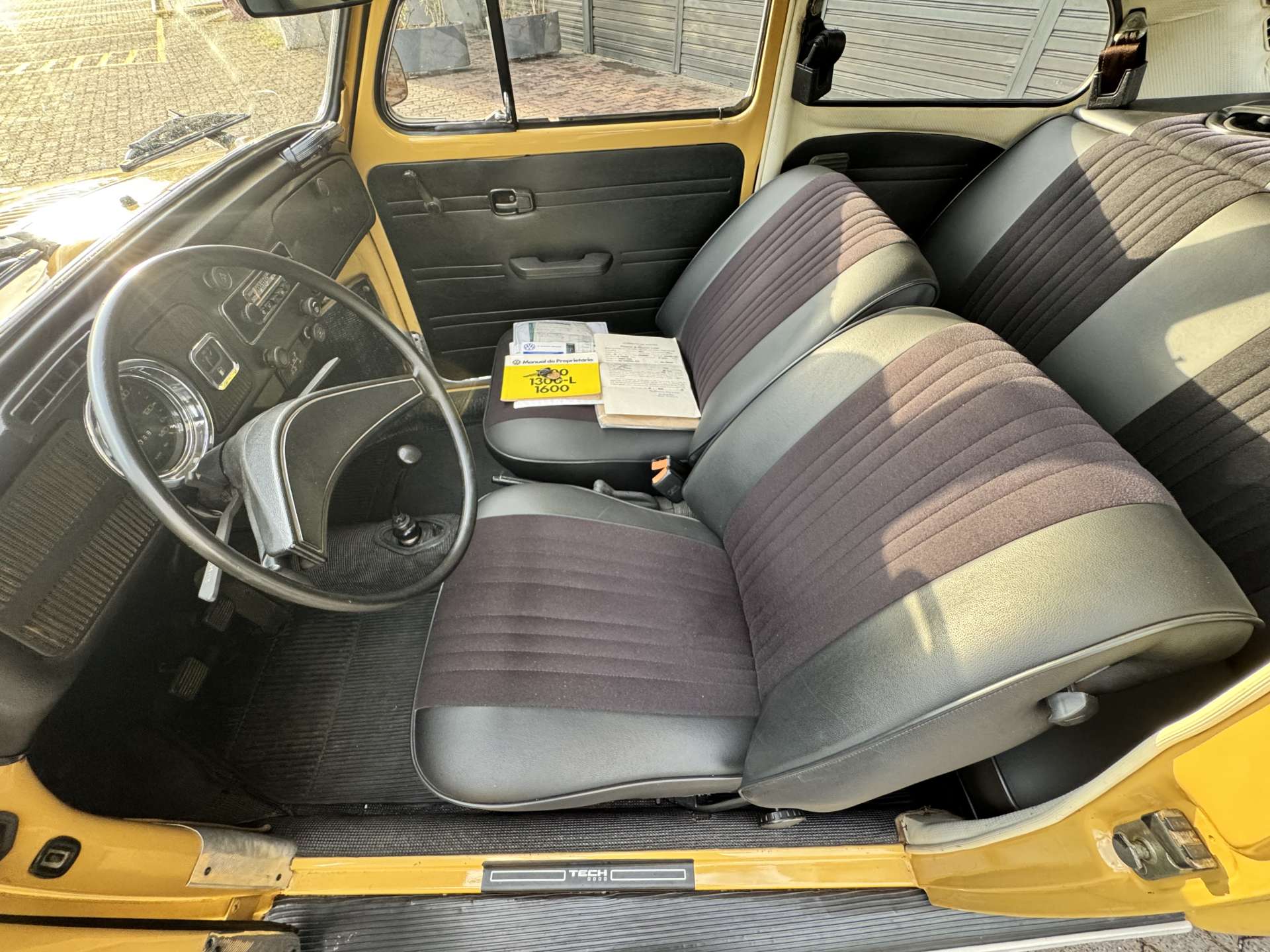 VW Fusca 1300 1978 Bege Jamaica ou 20K