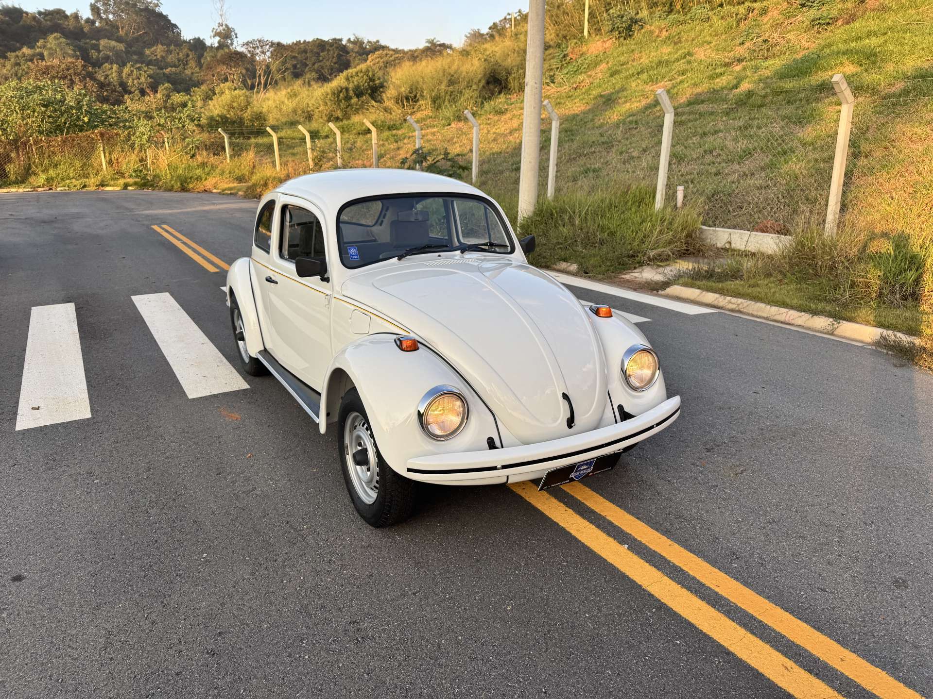 VW Fusca Itamar 1600 1995 Branco Star 