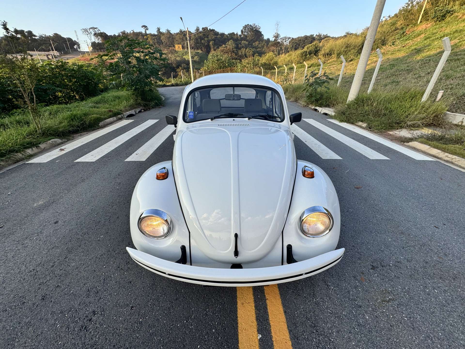 VW Fusca Itamar 1600 1995 Branco Star 