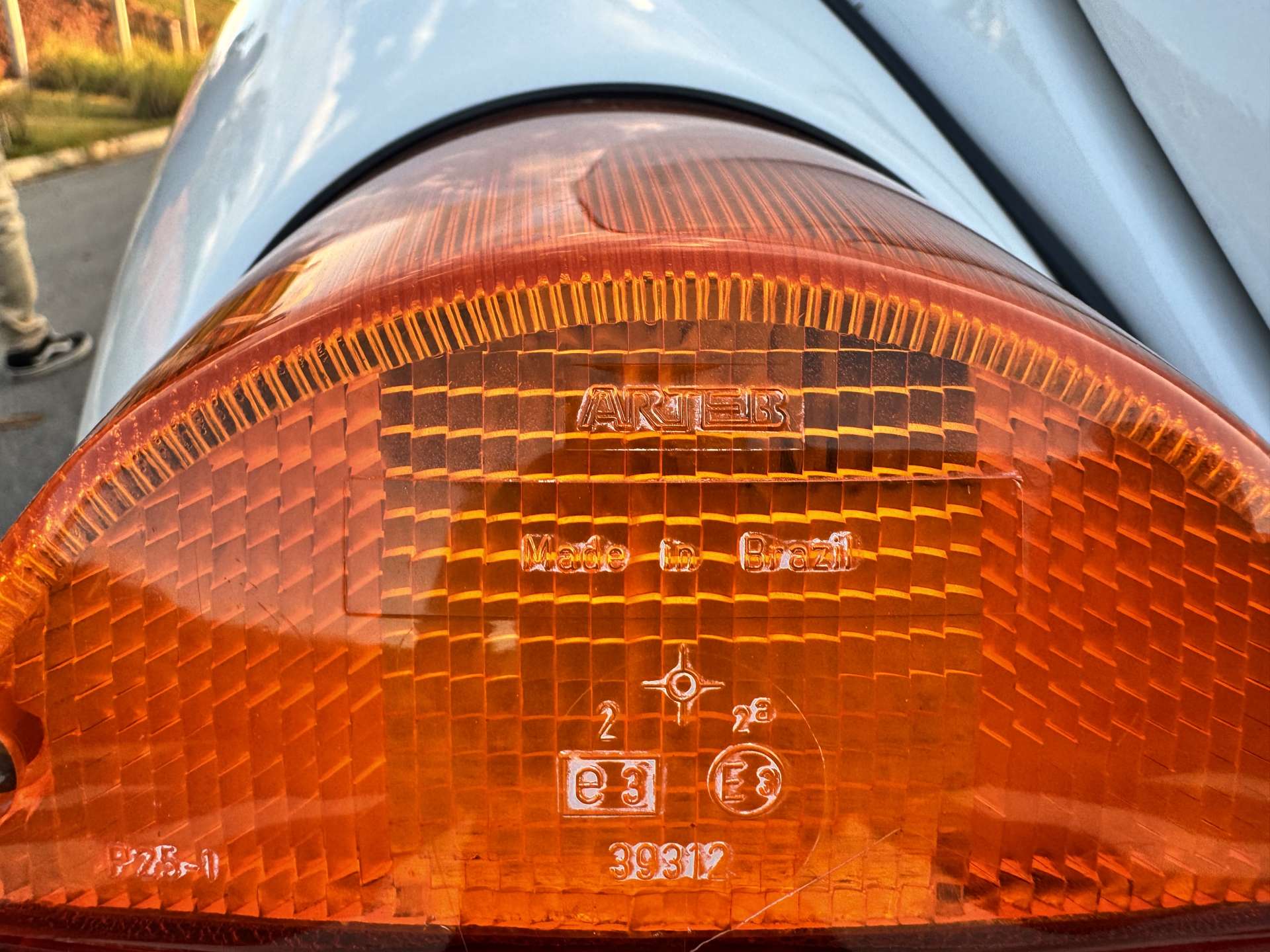 VW Fusca Itamar 1600 1995 Branco Star 