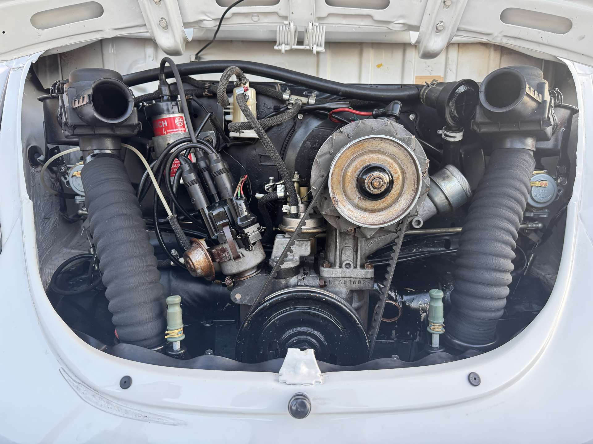 VW Fusca Itamar 1600 1995 Branco Star 