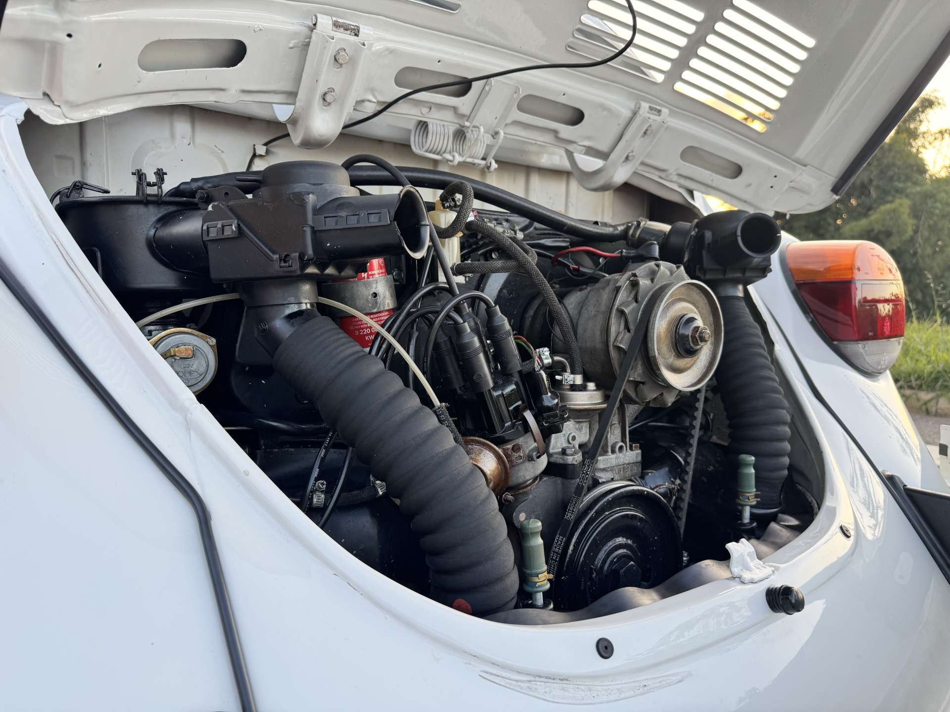 VW Fusca Itamar 1600 1995 Branco Star 