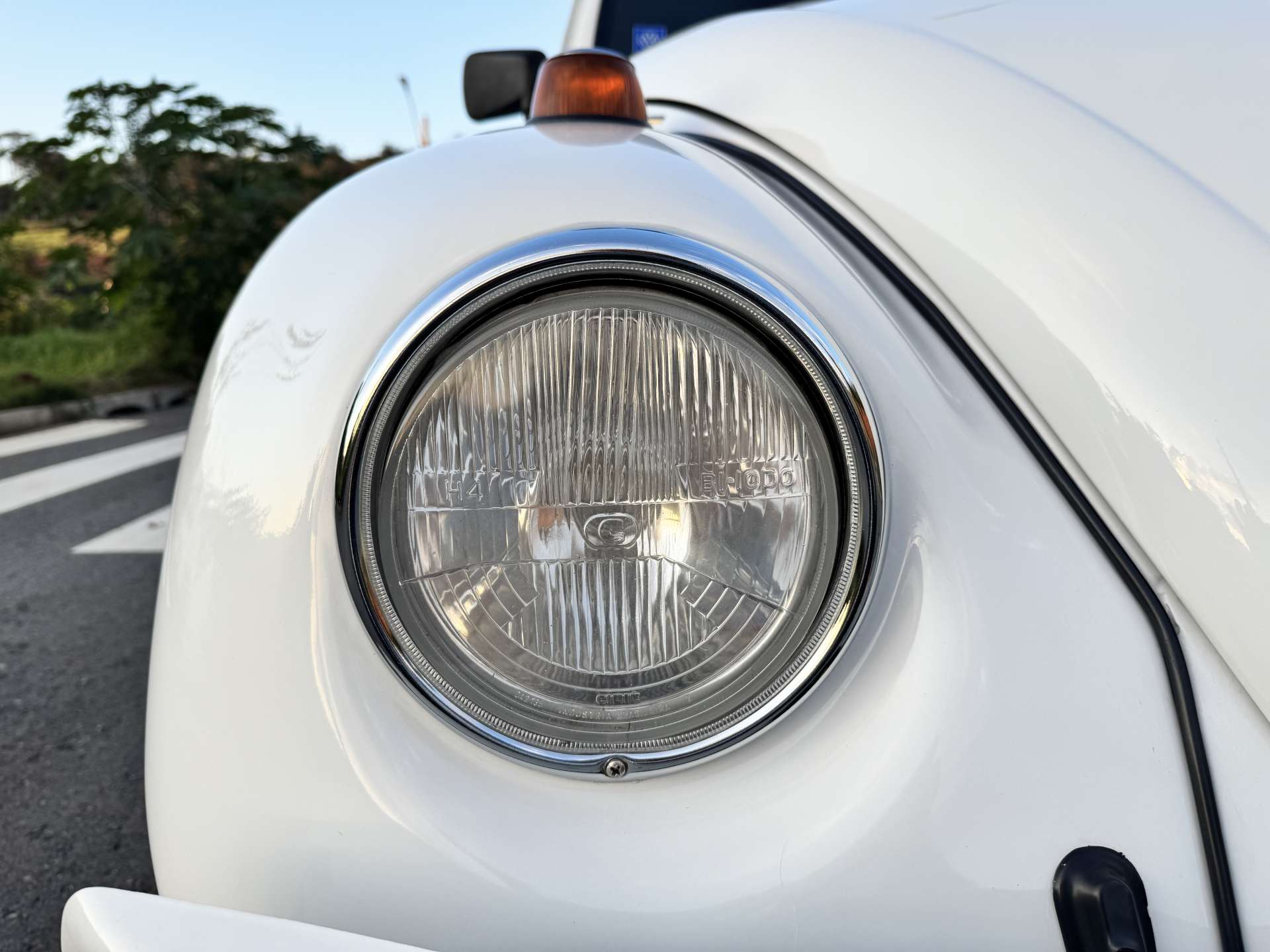 VW Fusca Itamar 1600 1995 Branco Star 