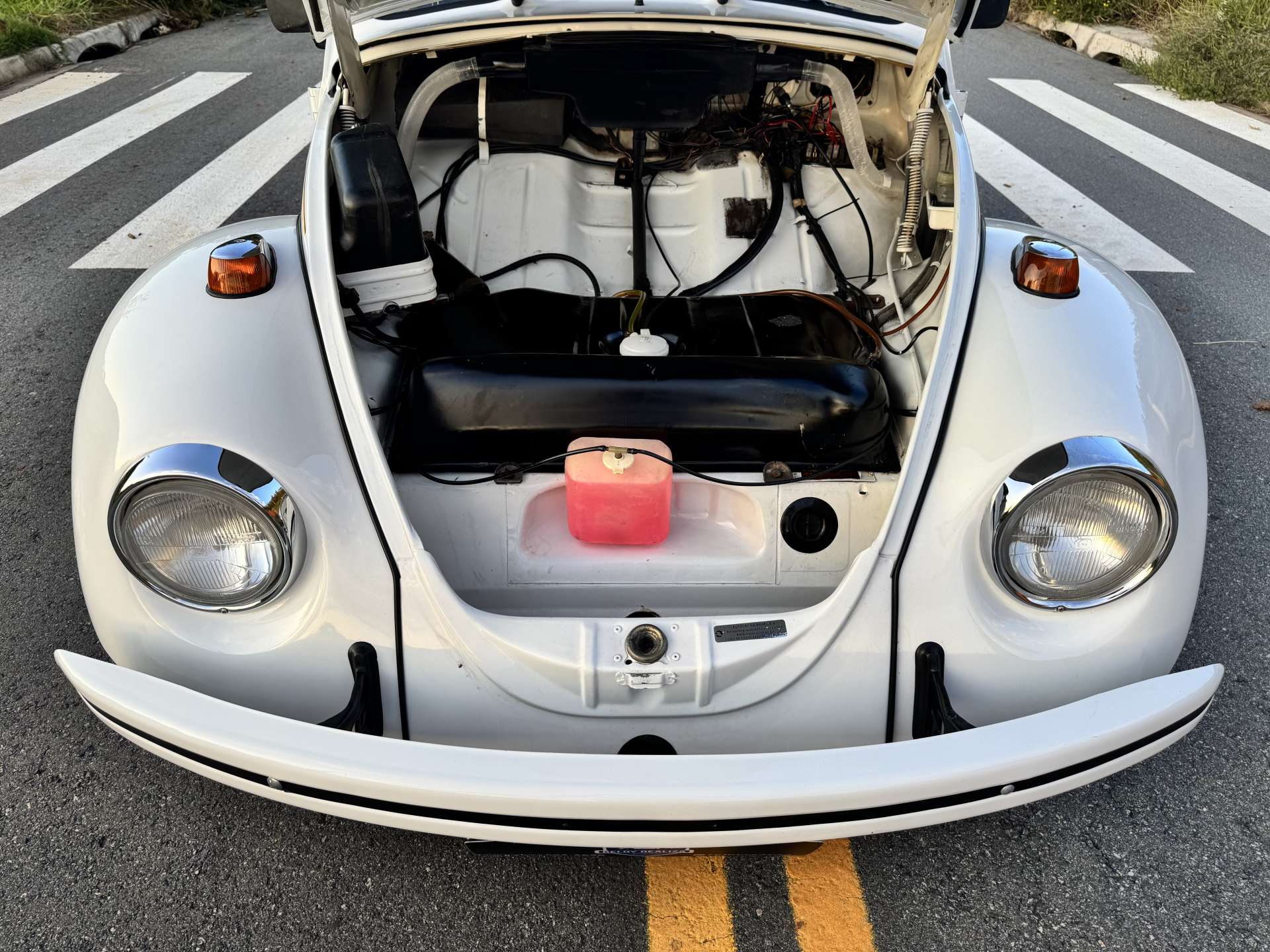 VW Fusca Itamar 1600 1995 Branco Star 