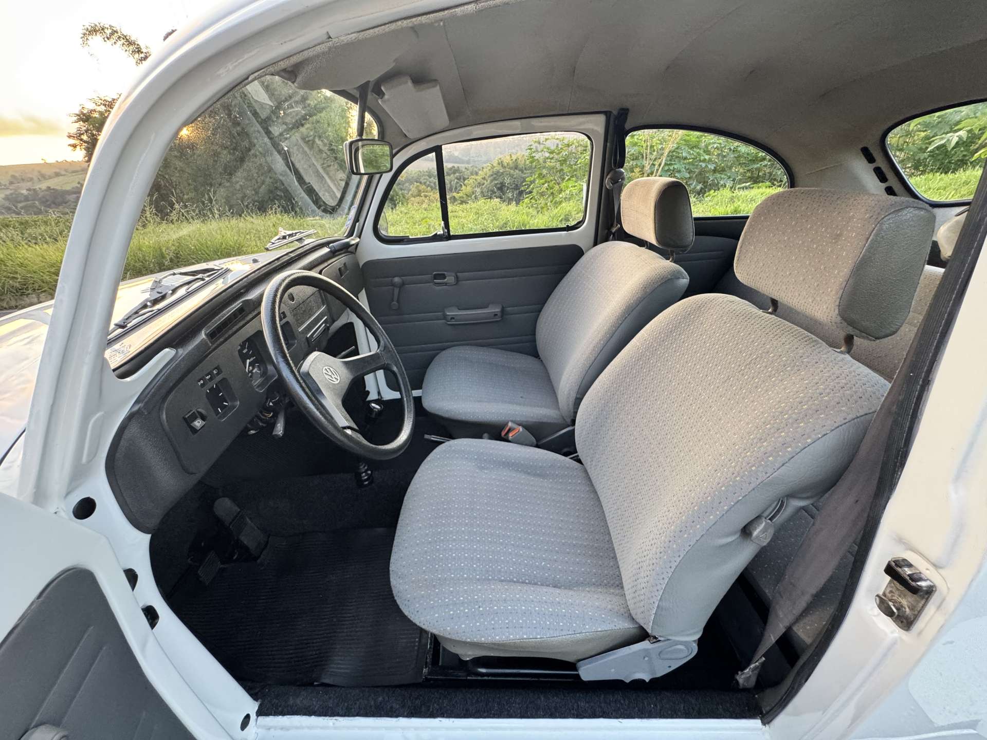 VW Fusca Itamar 1600 1995 Branco Star 