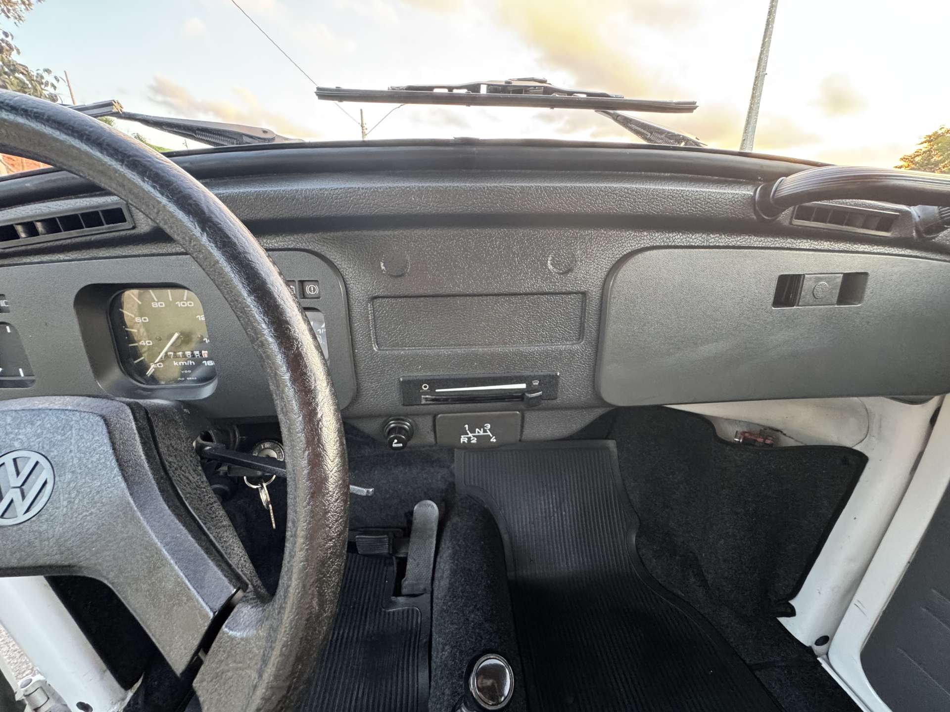 VW Fusca Itamar 1600 1995 Branco Star 