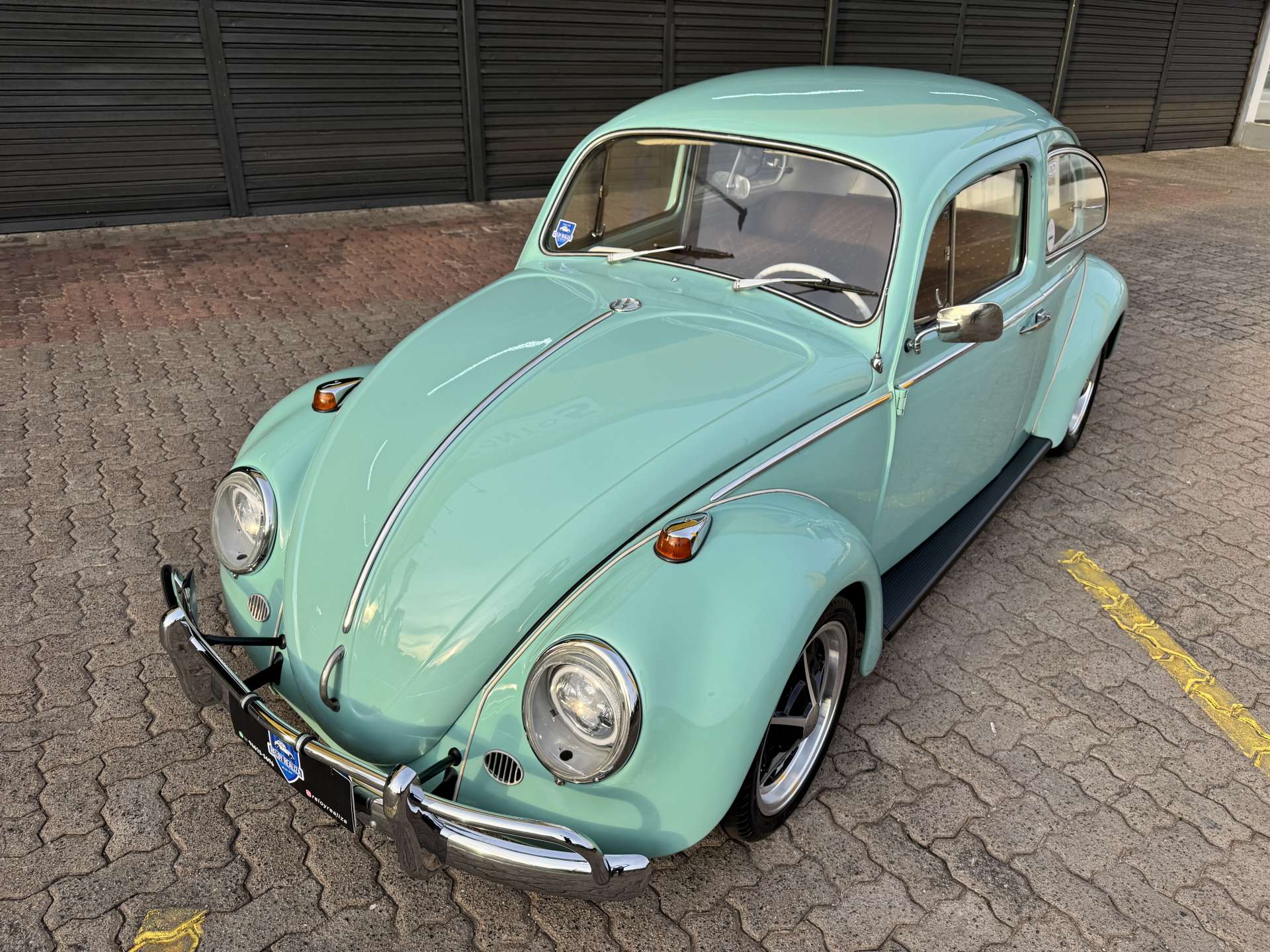 VW Fusca 1300 1969 Azul Pastel