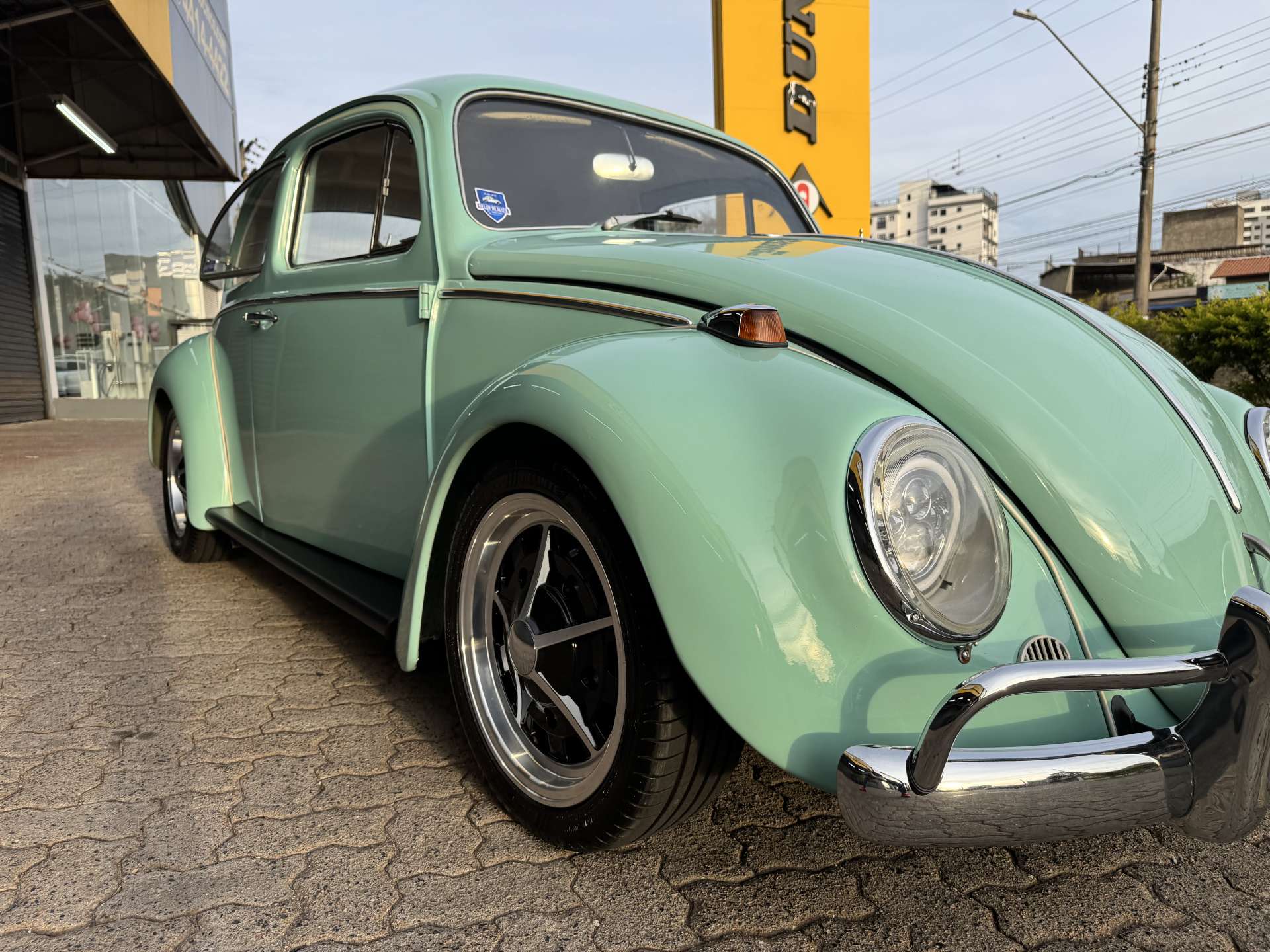 VW Fusca 1300 1969 Azul Pastel