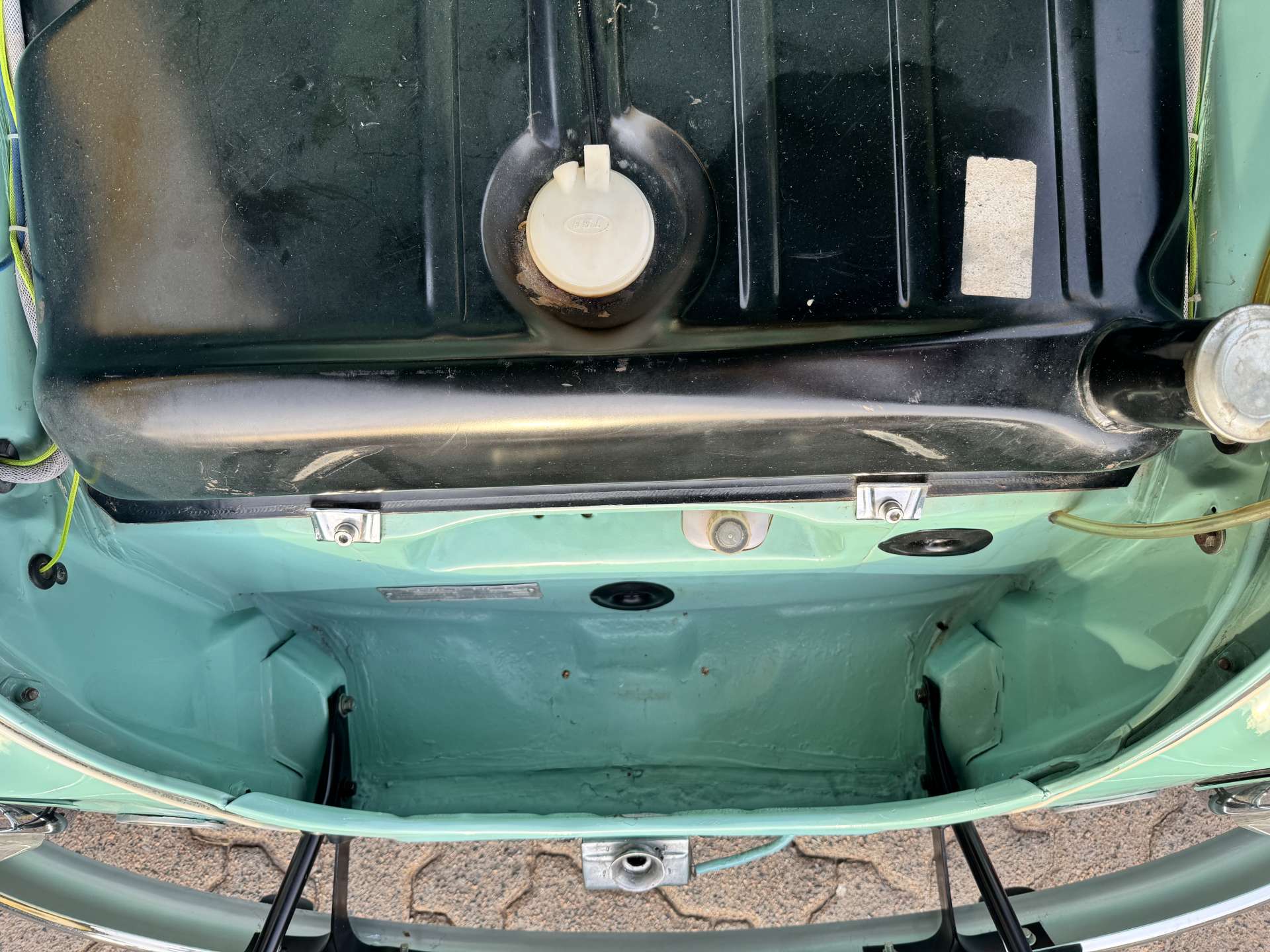 VW Fusca 1300 1969 Azul Pastel