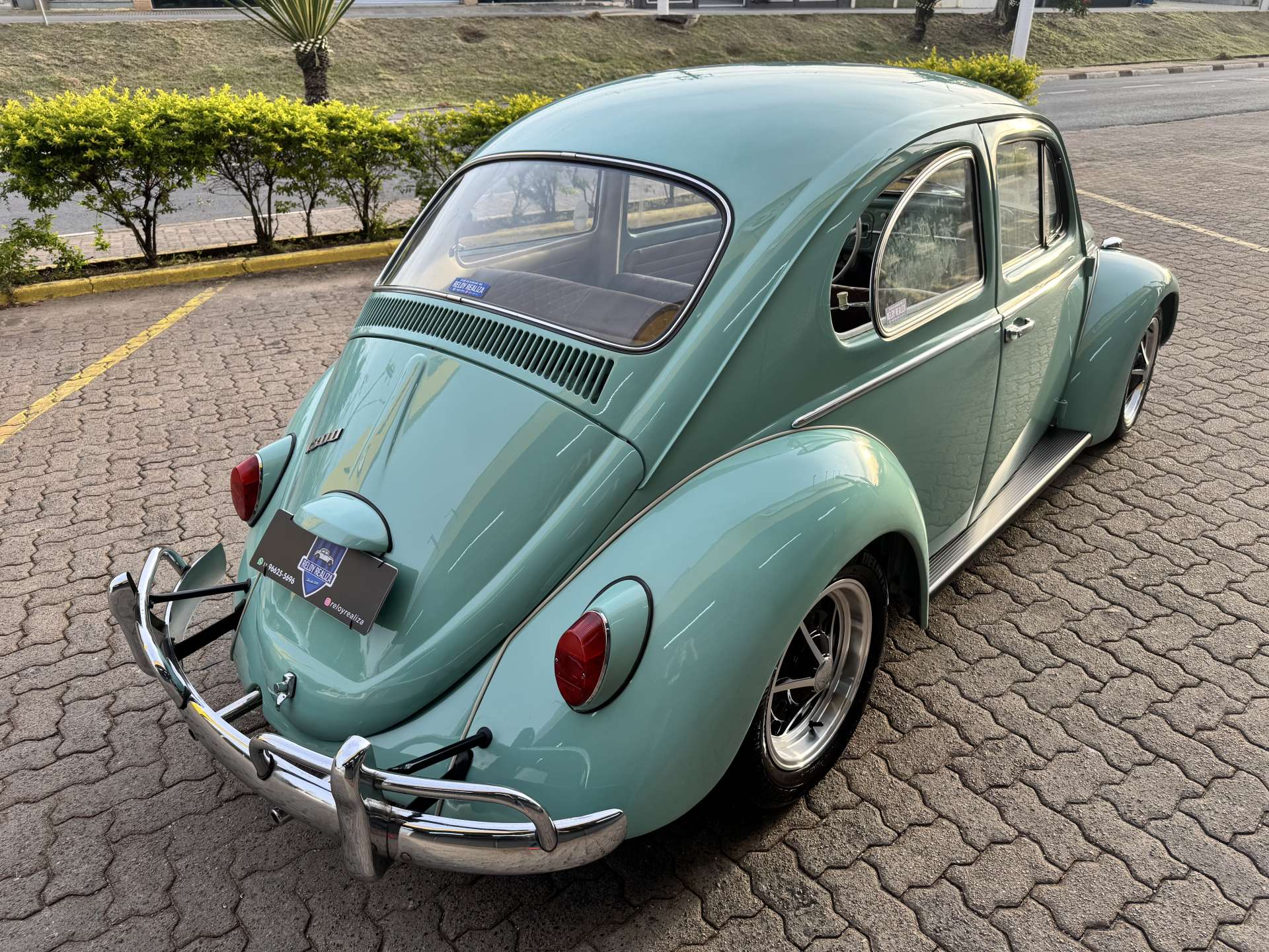 VW Fusca 1300 1969 Azul Pastel