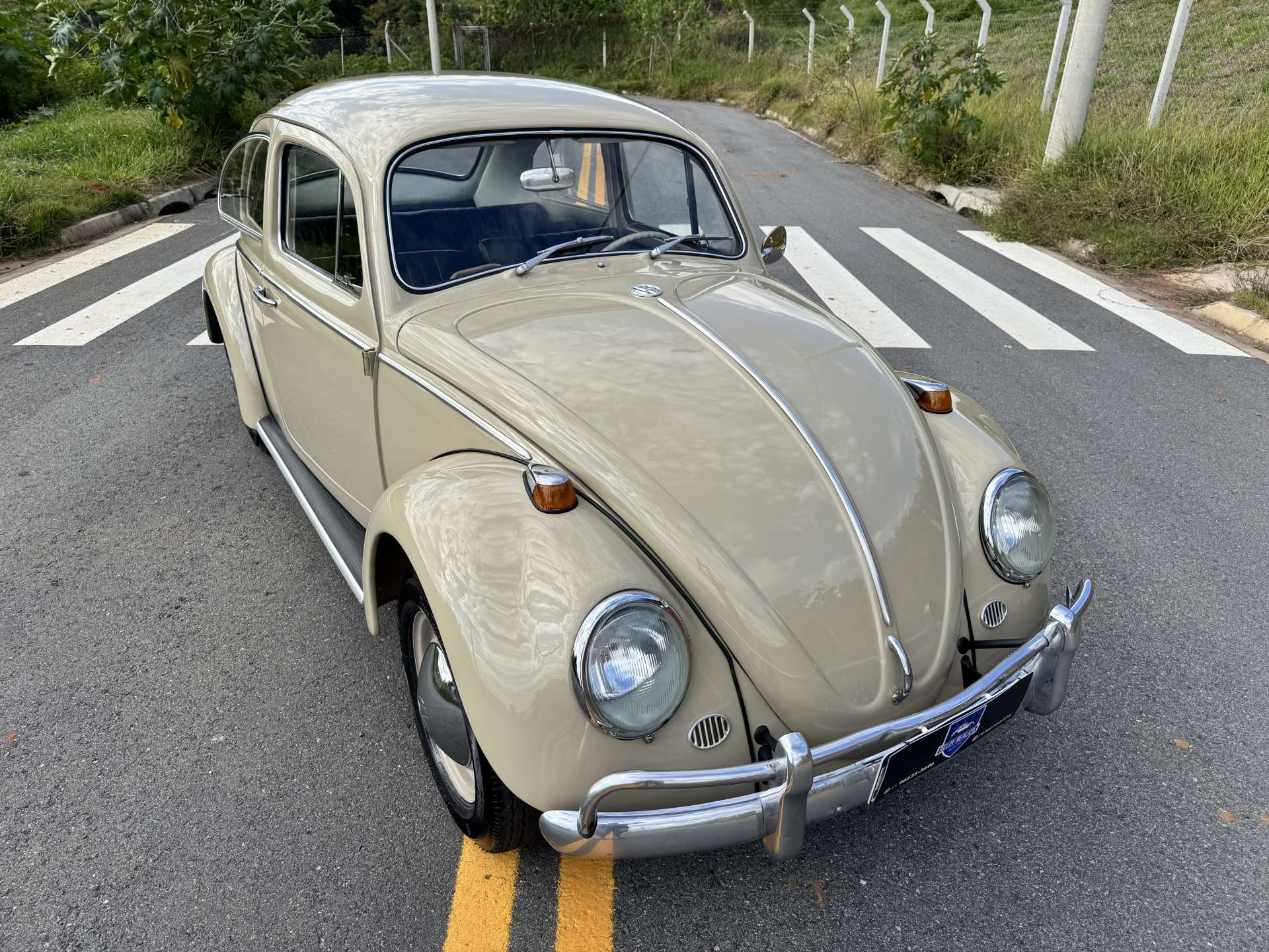 VW FUSCA 1300 1969 Bege Claro
