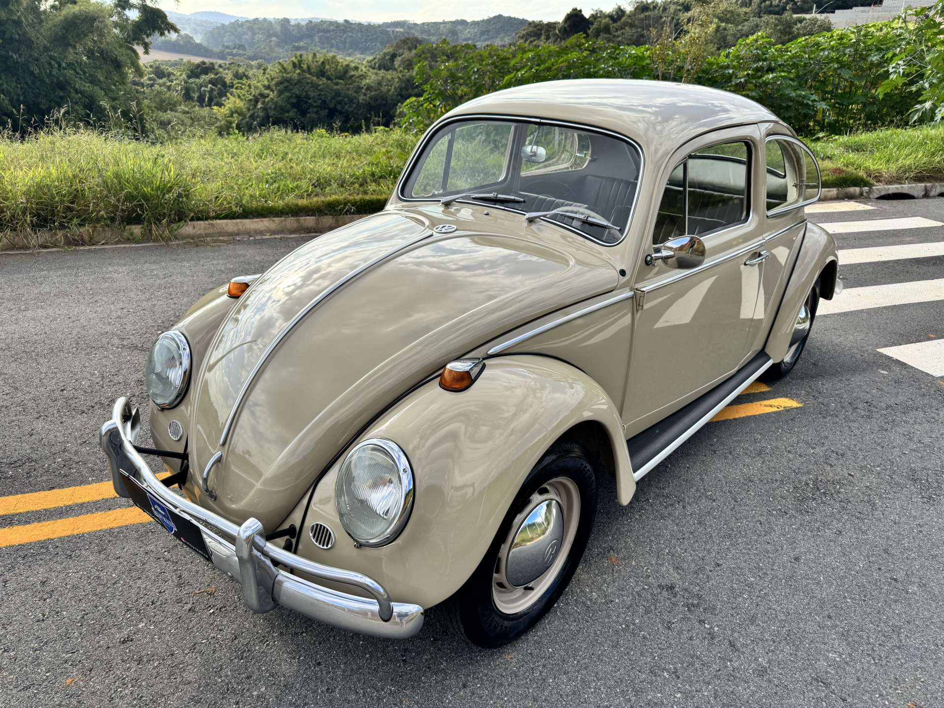 VW FUSCA 1300 1969 Bege Claro