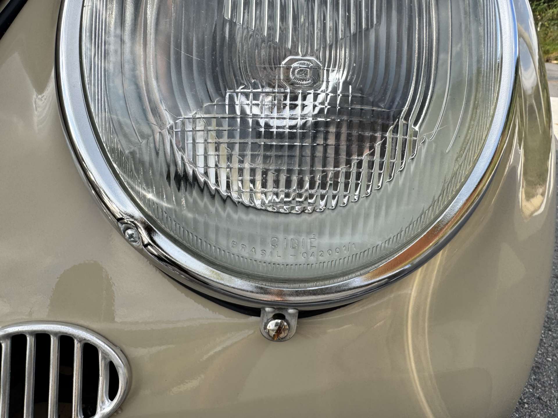 VW FUSCA 1300 1969 Bege Claro