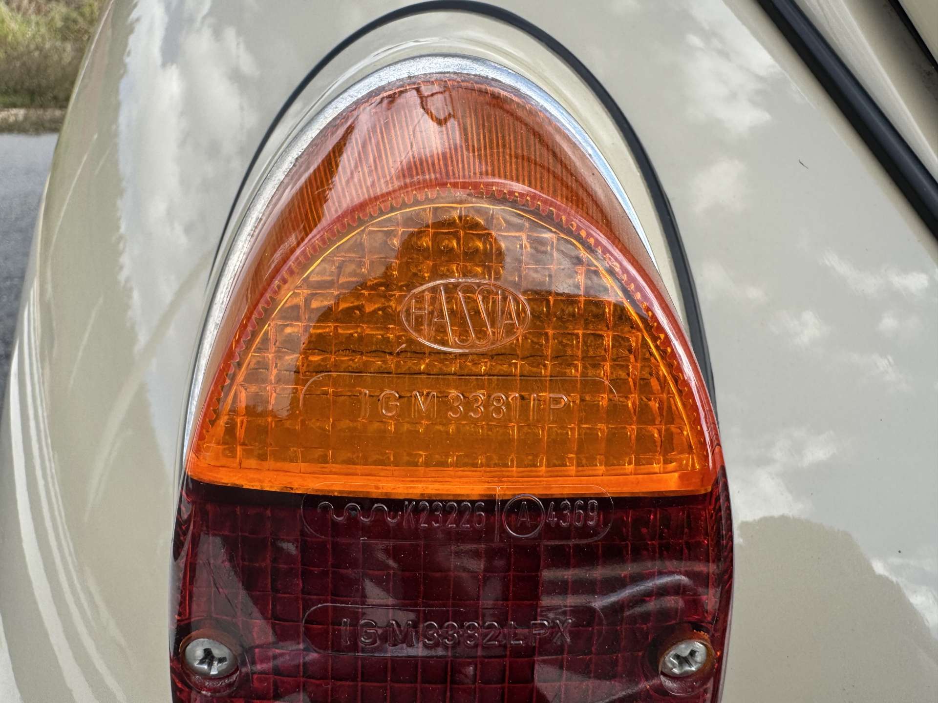 VW FUSCA 1300 1969 Bege Claro