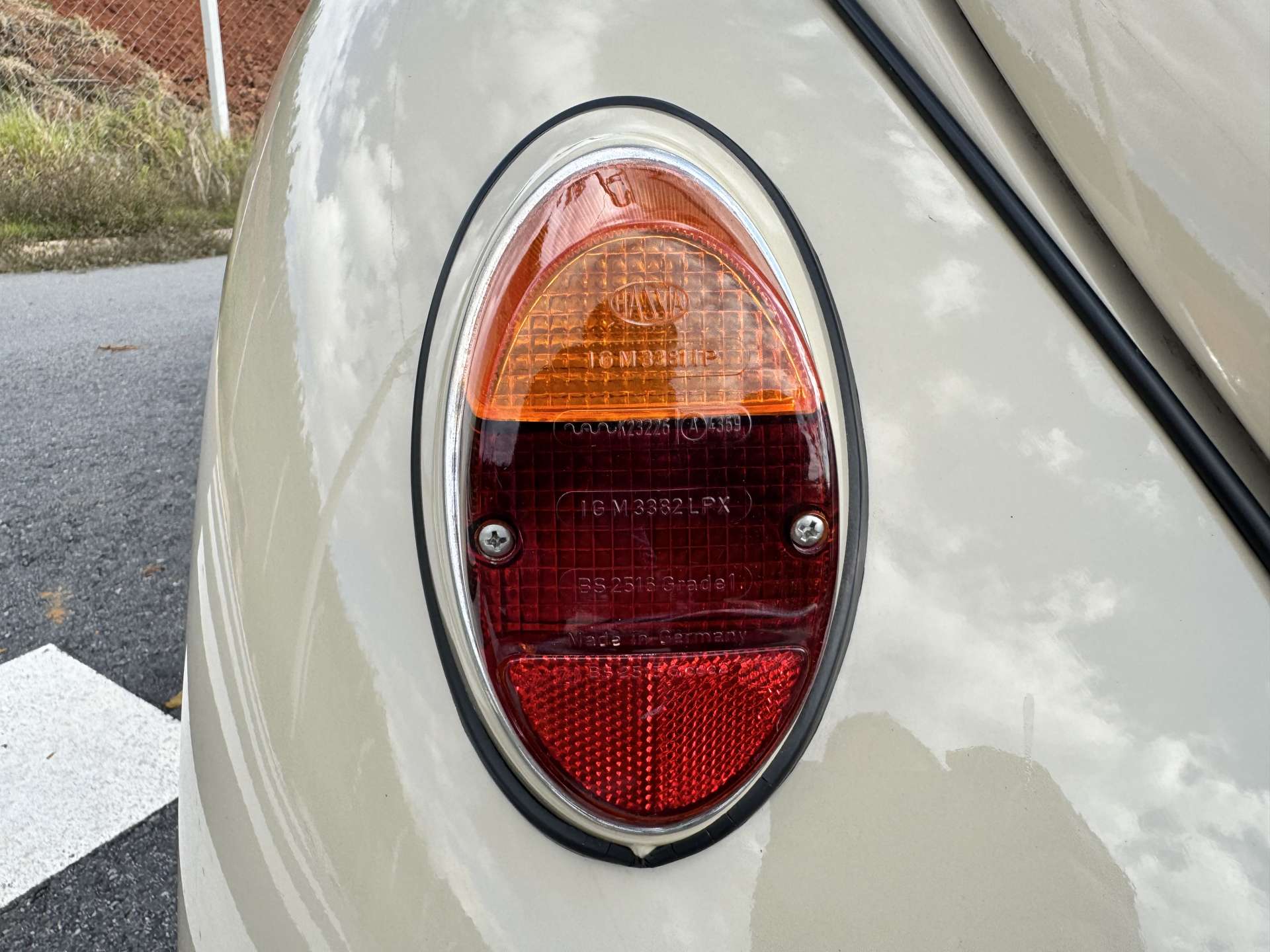 VW FUSCA 1300 1969 Bege Claro