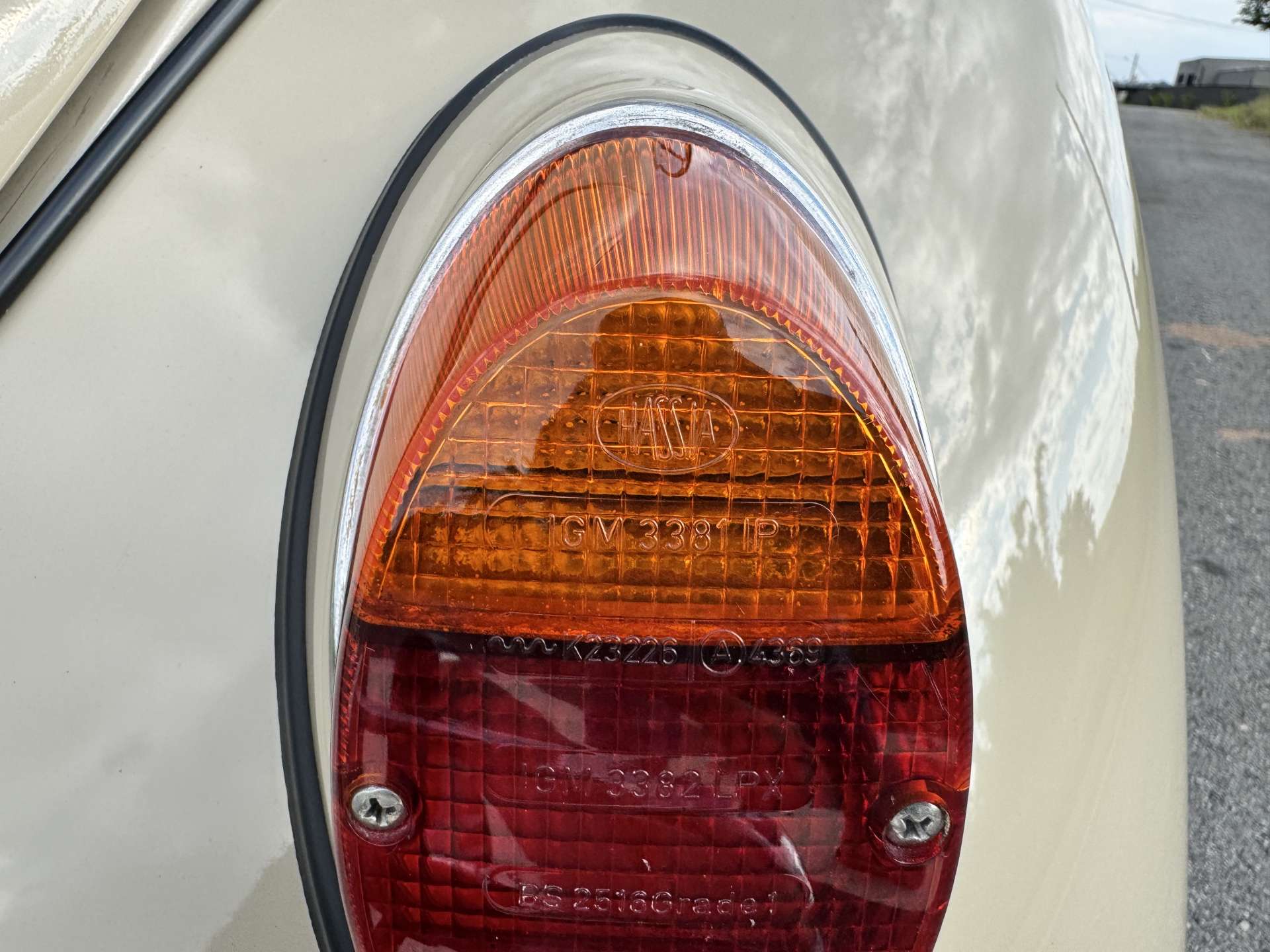 VW FUSCA 1300 1969 Bege Claro