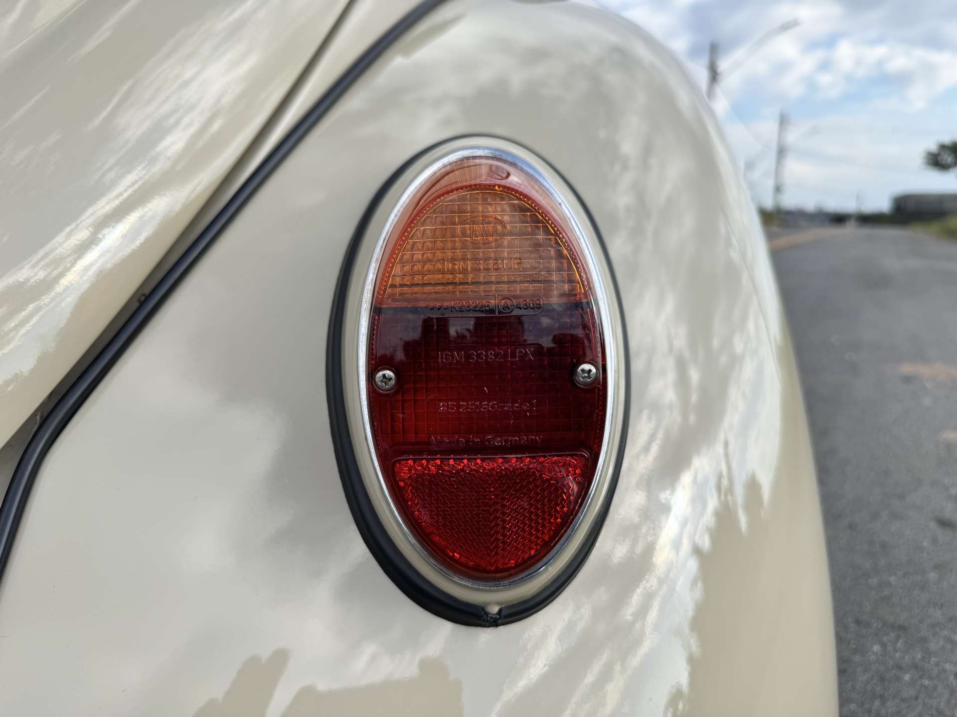 VW FUSCA 1300 1969 Bege Claro