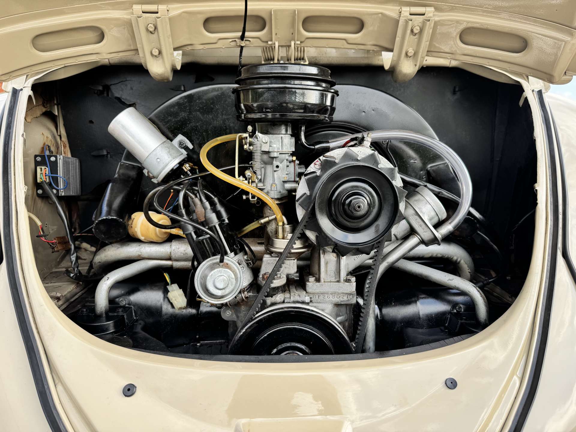 VW FUSCA 1300 1969 Bege Claro