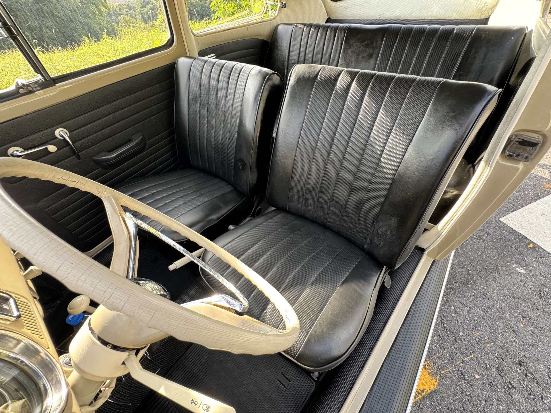 VW FUSCA 1300 1969 Bege Claro