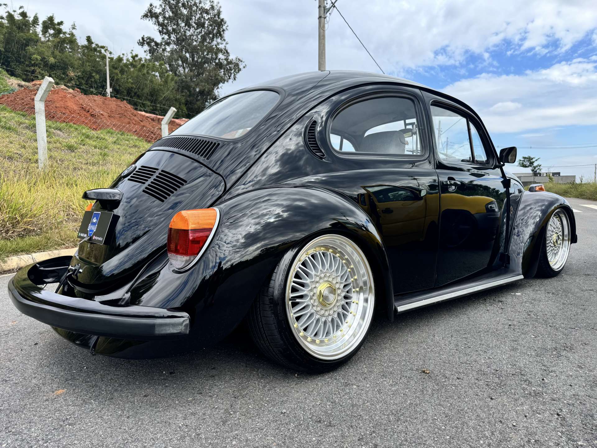 Ação extra VW Fusca Itamar 1993 Preto 
