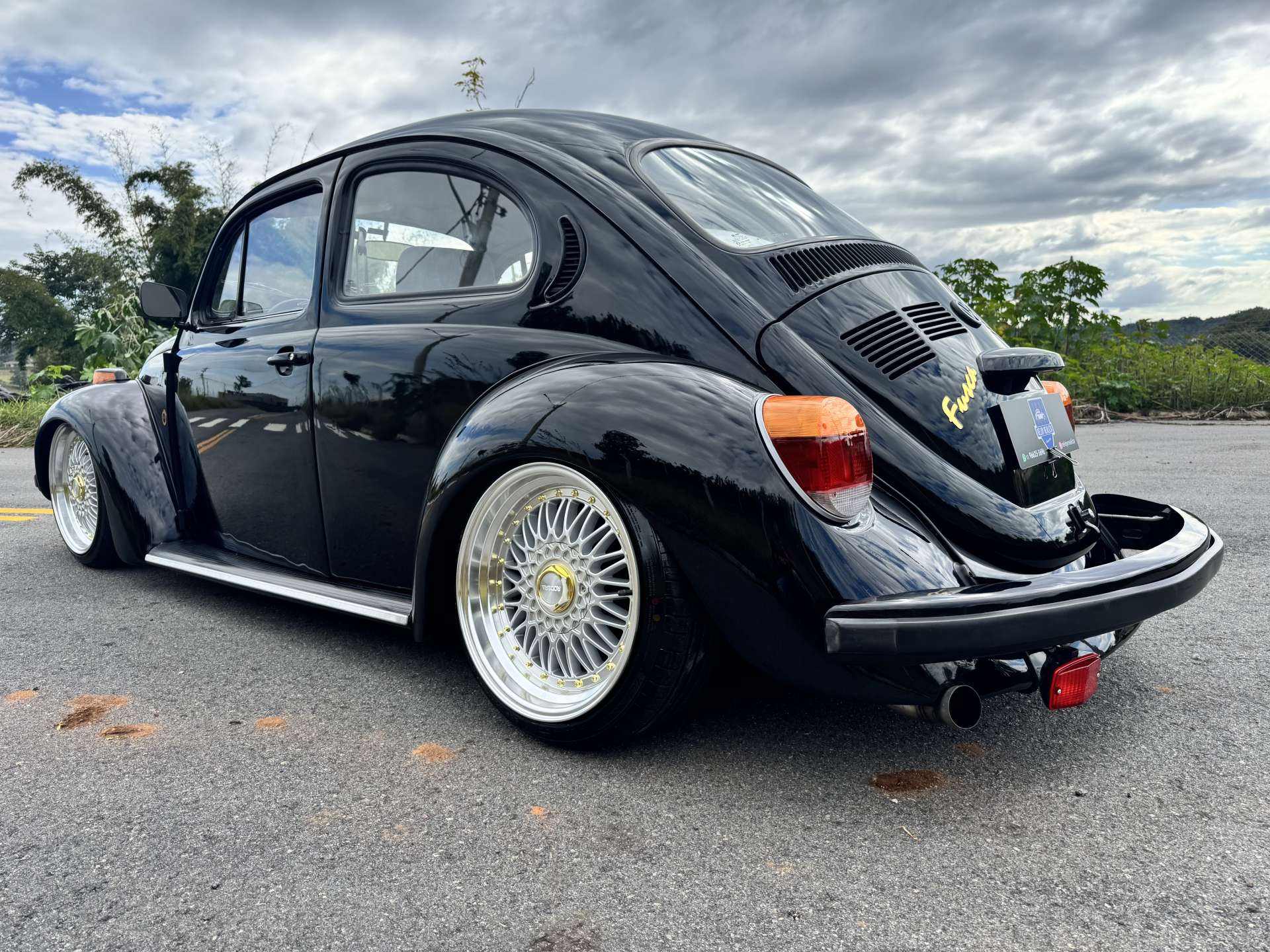 Ação extra VW Fusca Itamar 1993 Preto 