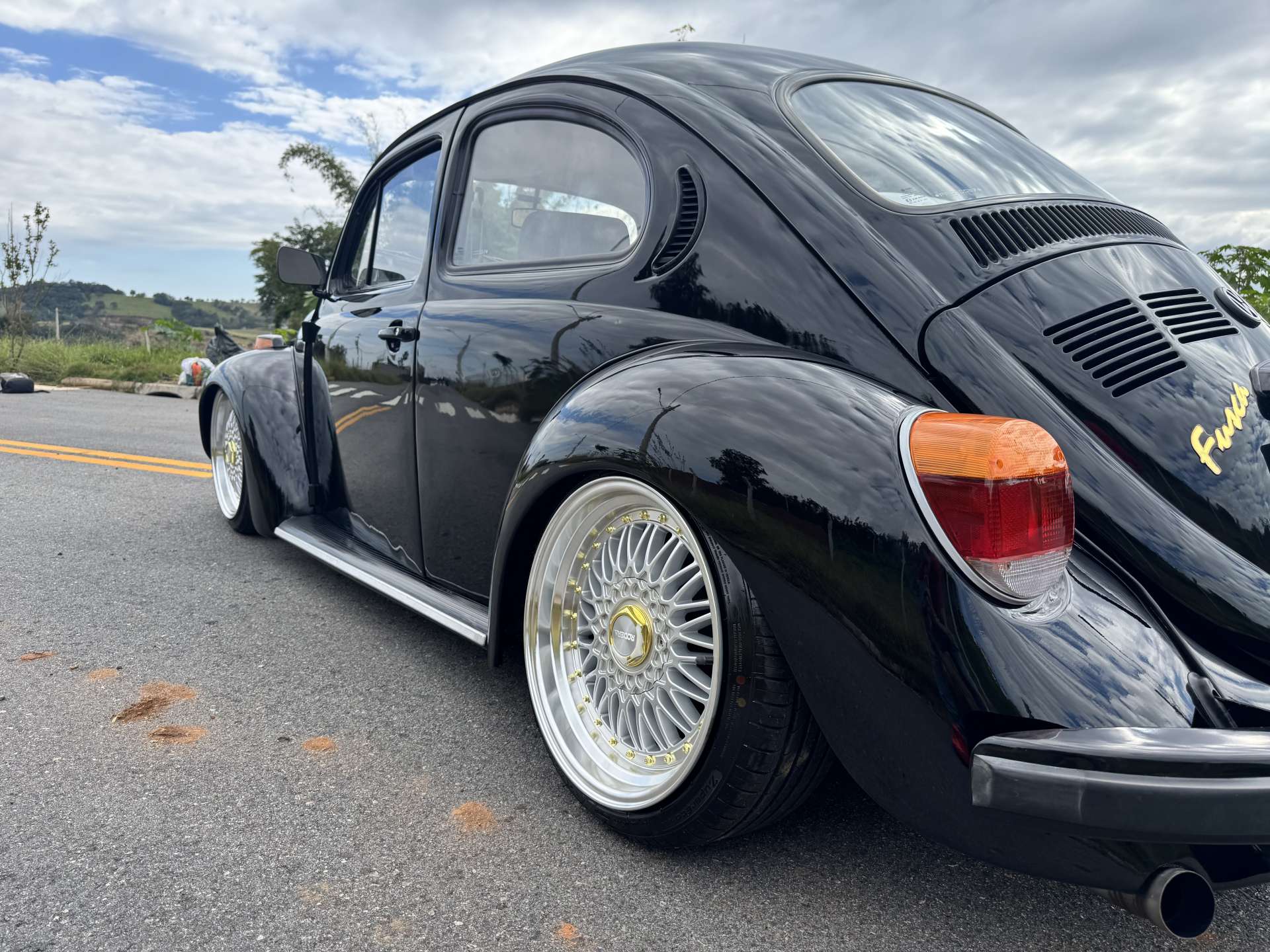 Ação extra VW Fusca Itamar 1993 Preto 