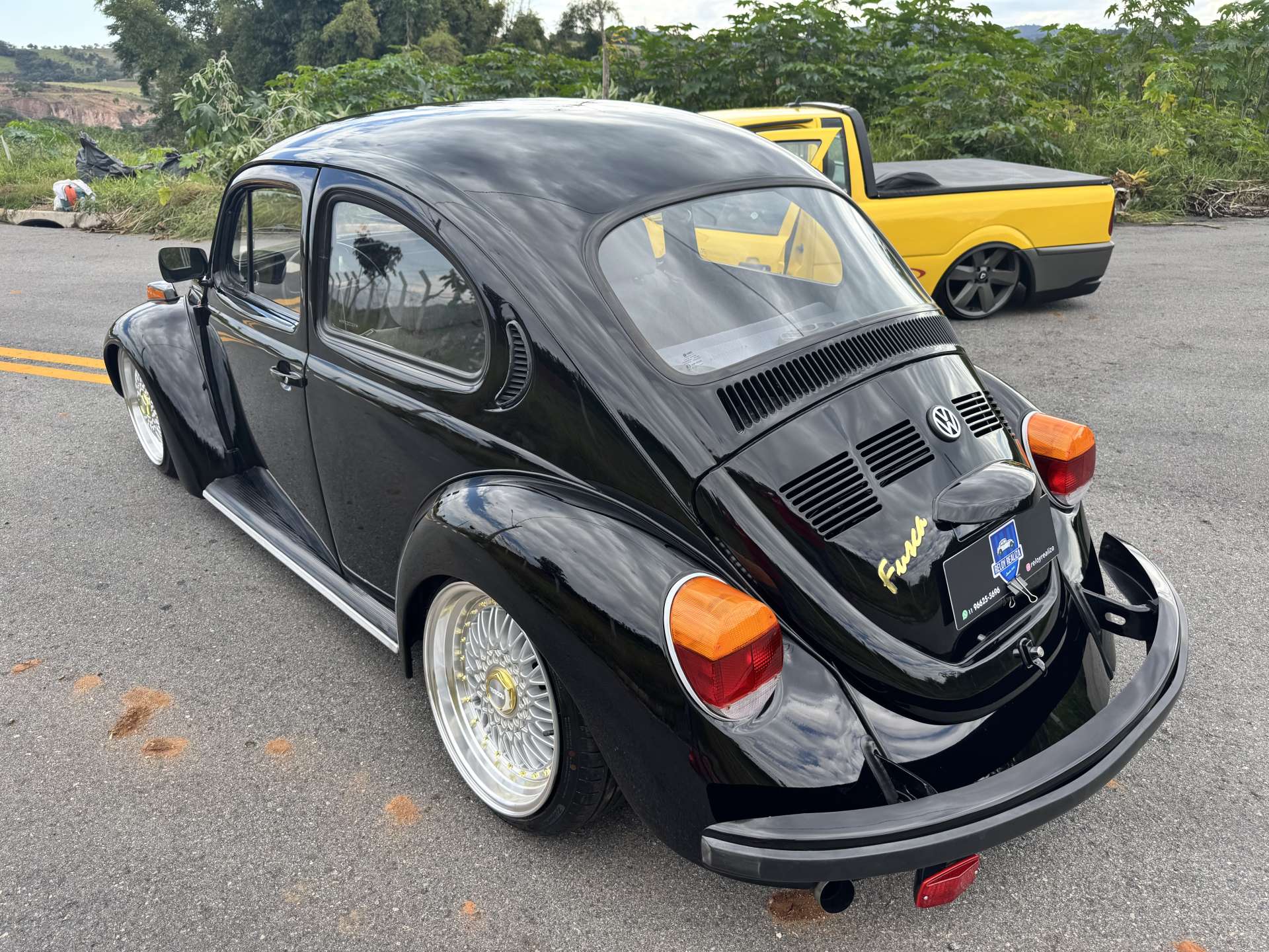 Ação extra VW Fusca Itamar 1993 Preto 