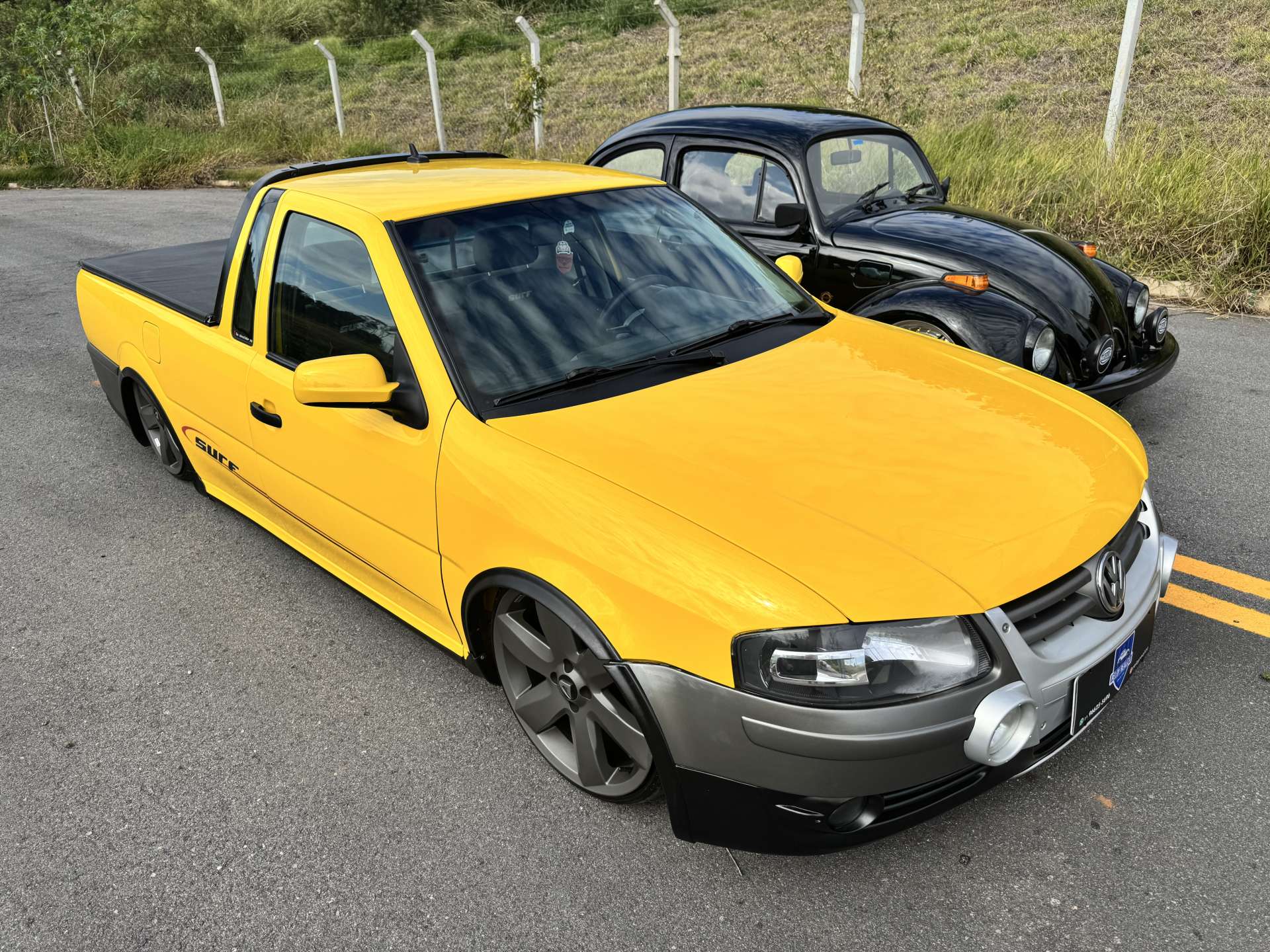Ação extra VW Fusca Itamar 1993 Preto 