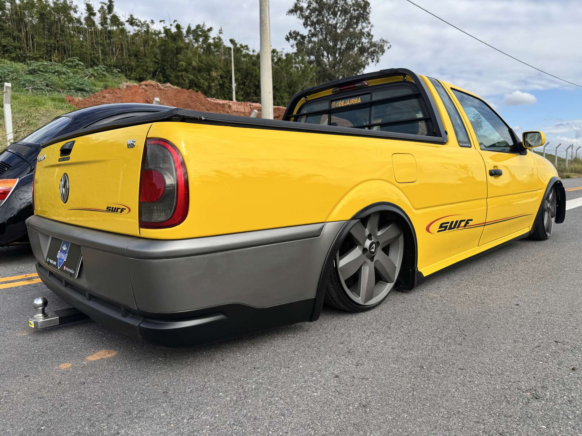 Ação extra VW Fusca Itamar 1993 Preto 