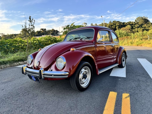 VW Fusca 1600 1976 Vermelho Málaga