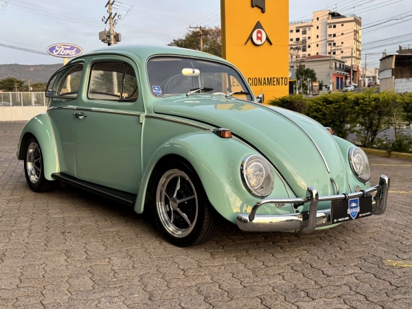 VW Fusca 1300 1969 Azul Pastel